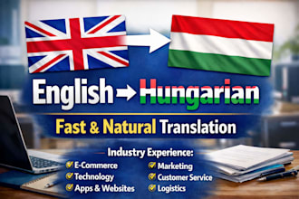 translate your text from english to hungarian quickly and naturally