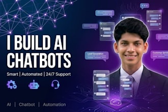 build ai chatbot for your website or business