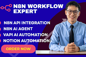 n8n ai agent n8n automation n8n workflow installation n8n expert API integratio