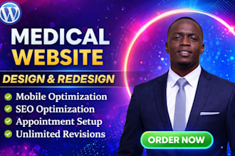 design medical website healthcare website therapy website medical website