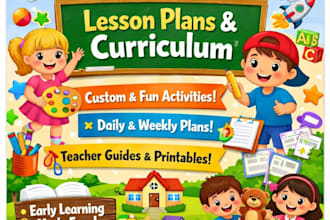 design early grade children curriculum and engaging preschool lesson plans
