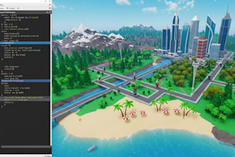 build roblox maps, environments, and game worlds in roblox studio