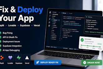 fix deploy replit lovable google ai studio bolt new base44 supabase oauth vercel