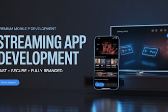 build a custom ott streaming app with secure API login and smart video player