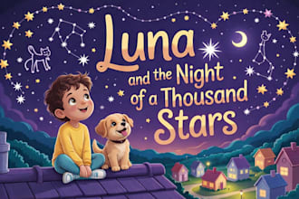 design child book illustration, children book illustration, book cover design
