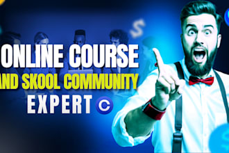 set up circle so community, online course,circle so community manager