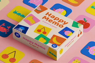 design card game memory card kids education playing card
