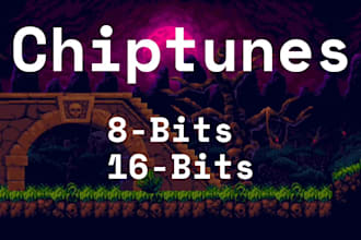 create 8bit or 16bit chiptune music for your videogame