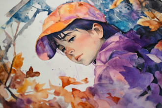 paint a watercolor illustration