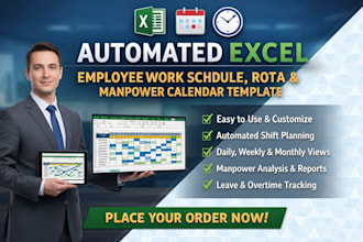 create automated excel employee work schedule googlesheet zapier n8n excel vba