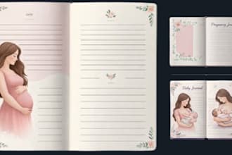 design fillable PDF journal workbook formatting lead magnet book design