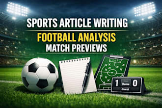 write engaging football and sports articles