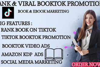 promote your book on tiktok booktok ebook sales viral tiktok booktok promotion