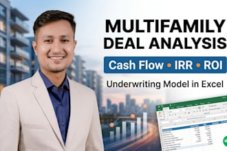 underwrite multifamily and commercial real estate deals