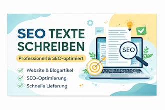 ich schreibe SEO texte für deine website, die bei google ranken