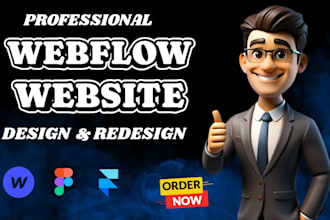 do webflow website and development