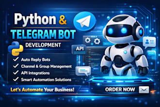 build python telegram bot