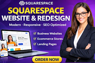 design redesign squarespace website, squarespace website expert