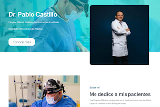 a wordpress webpage for you leaving everything ready