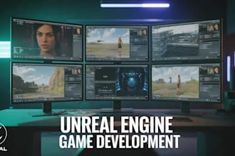 do unreal engine game development, develop unreal engine game, ue5 blueprints