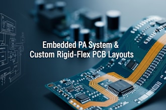 design embedded pa systems and custom rigid flex pcb layouts