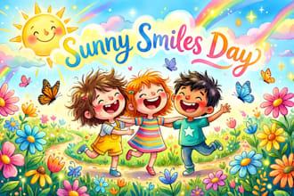 design watercolor cartoon illustration for children story book illustration