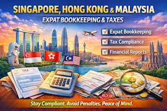 do singapore, hong kong and malaysia expat bookkeeping and taxes