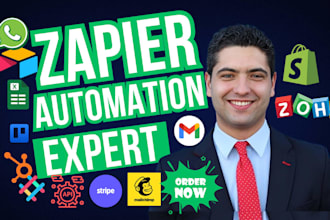 setup, fix zapier integration and zap automation