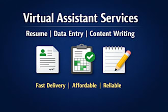 be your virtual assistant for online tasks