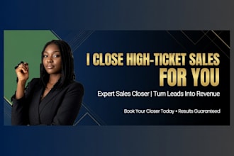 commission based b2b cold caller, appointment setter high ticket sales closer