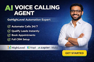 setup ai voice calling agent gohighlevel automation go high level crm vapi ai