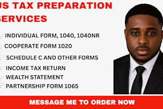 be your enrolled agent for US tax filling form 5472 1120 1040nr llc tax itin