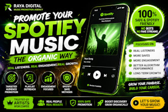 promote your spotify song to real and organic listeners