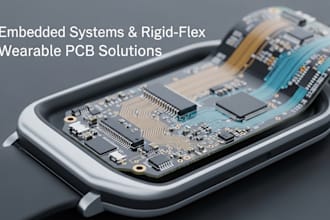 design embedded systems, rigid flex  and wearable pcb solutions