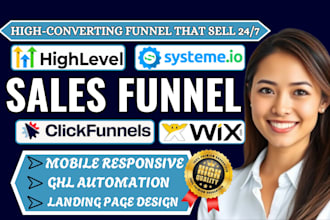do clickfunnels sales funnel mailerlite form ghl landing page systeme io website