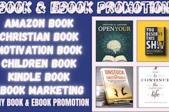 do amazon kindle book promotion christian friction marketing book promotion