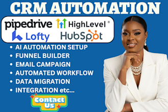 do fluent crm hubspot crm pipedrive automation lofty gohighlevel data migration
