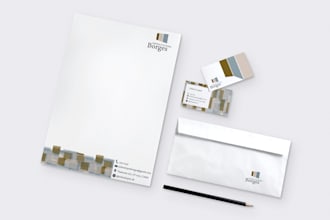 design modern and professional stationery for your brand