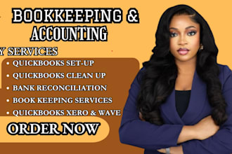 do expert bookkeeping, accounting and setup in quickbooks online