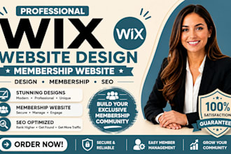 update and fix pages on wix website,  wix booking site, wix business website