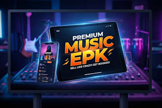 do press kit, epk, media kit, social media kit, epk, flyer, one sheet, speaker