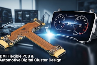 design hdmi flexible pcb and automotive digital clusters