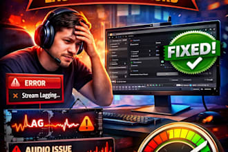 fix your stream issues, lag, audio problems, and errors