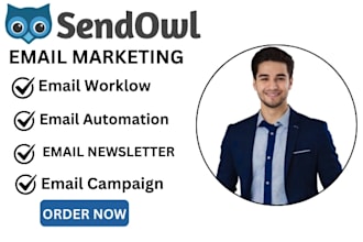 setup sendowl email automation sendowl email marketing sendowl email campaign