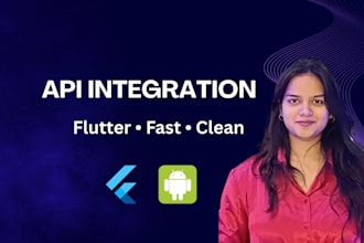 flutter API integration and bug fixing