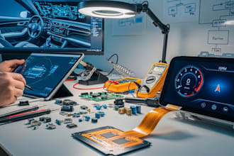 develop hdmi flex pcb and auto digital clusters