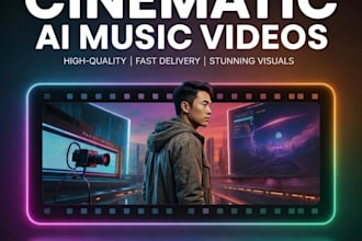 create cinematic ai music video, ai music video, ai generated music with veo 3