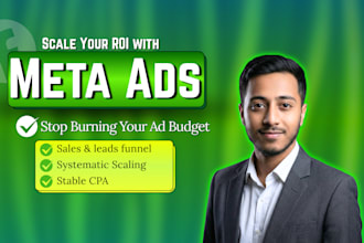be your meta ads expert for facebook and instagram advertising