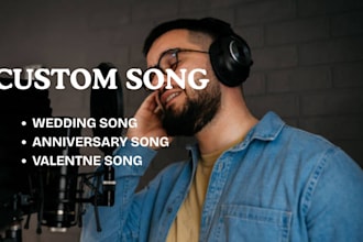 sing heartfelt romantic acoustic song for weddings, val and anniversaries