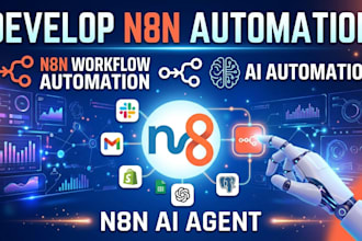 develop n8n automation, n8n workflow automation, ai automation